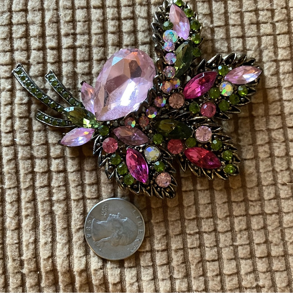 Pink Brooch